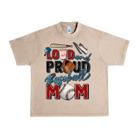 French Oak loud and proud baseball mom Urban Heavy Tee - Zillion Design Studio