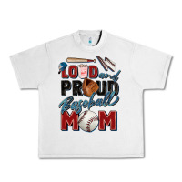 Lunar Rock loud and proud baseball mom Urban Heavy Tee - Zillion Design Studio