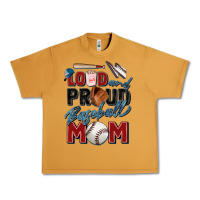 Peanut Butter loud and proud baseball mom Urban Heavy Tee - Zillion Design Studio