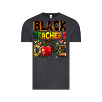 Vintage Black black teachers are dope Vintage Tee - Zillion Design Studio