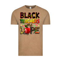 Vintage Coffee black teachers are dope Vintage Tee - Zillion Design Studio
