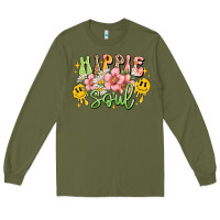 Army Green hippie soul Long Sleeve Tee - JahusDesignShop