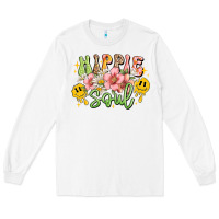 White hippie soul Long Sleeve Tee - JahusDesignShop