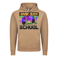 Vintage Coffee game over back to school Vintage Hoodie - Zillion Design Studio