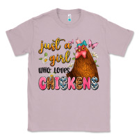 Just A Girl Who Loves Chickens Classic Tee | Teevron