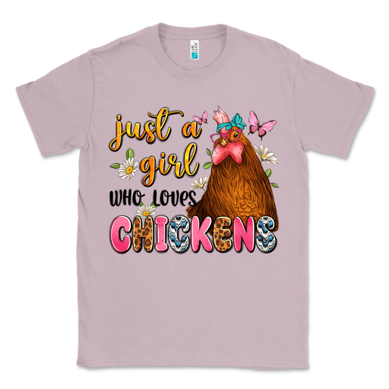 Just A Girl Who Loves Chickens Classic Tee by JahusDesignShop | Teevron