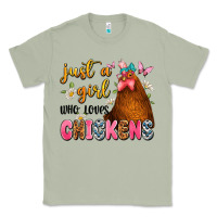 Matcha just a girl who loves chickens Classic Tee - JahusDesignShop