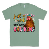 Sage just a girl who loves chickens Classic Tee - JahusDesignShop