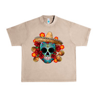French Oak mexico skull Urban Heavy Tee - CTS Tumbler Store