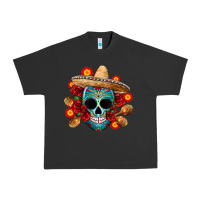 Pigment Black mexico skull Urban Heavy Tee - CTS Tumbler Store