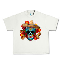 Pistachio mexico skull Urban Heavy Tee - CTS Tumbler Store