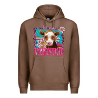 Chestnut be my valentine with guarnsey Premium Hoodie - AdoDesignShop