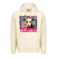 Sandshell be my valentine with guarnsey Premium Hoodie - AdoDesignShop