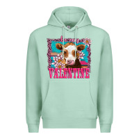 Seafoam be my valentine with guarnsey Premium Hoodie - AdoDesignShop