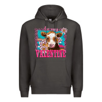 Smoke be my valentine with guarnsey Premium Hoodie - AdoDesignShop