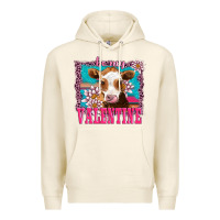 Tofu be my valentine with guarnsey Premium Hoodie - AdoDesignShop