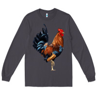 Smoke cockerel Long Sleeve Tee - JahusDesignShop