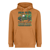 Meerkat farm fresh four leaf clovers Heavyweight Hoodie - MaliasSmallBusiness