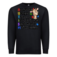 Black always unique autism Premium Sweatshirt - MaliasSmallBusiness