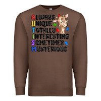 Chestnut always unique autism Premium Sweatshirt - MaliasSmallBusiness