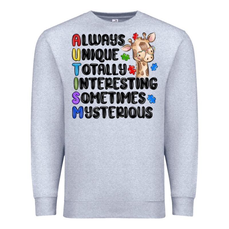 Always Unique Autism Premium Sweatshirt by MaliasSmallBusiness | Teevron