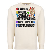 Sandshell always unique autism Premium Sweatshirt - MaliasSmallBusiness