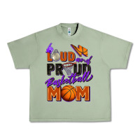 Oil Green loud and proud basketball mom Urban Heavy Tee - Zillion Design Studio