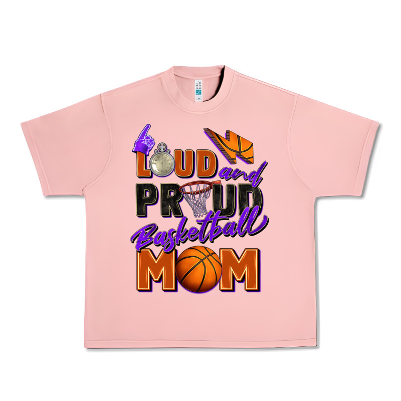 Loud And Proud Basketball Mom Urban Heavy Tee by Zillion Design Studio | Teevron