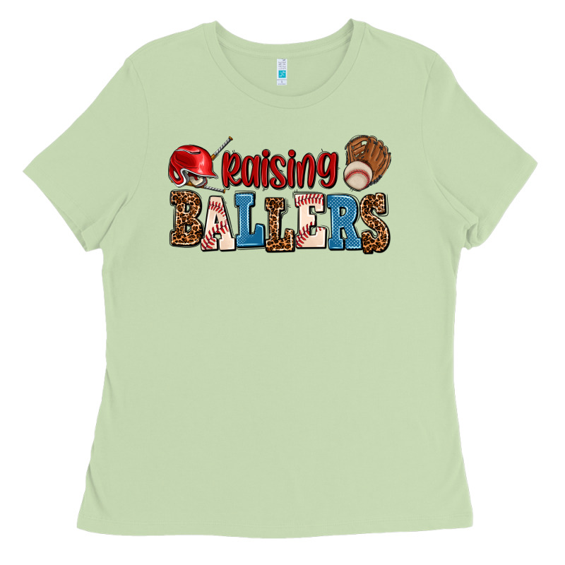 Raising Ballers Ladies Tee by AdoDesignShop | Teevron