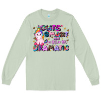 Matcha cute smart and a little bit dramatic Long Sleeve Tee - JahusDesignShop