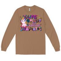 Toasted Coconut cute smart and a little bit dramatic Long Sleeve Tee - JahusDesignShop