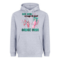 Heather Grey mess always stressed dance mom Heavyweight Hoodie - MaliasSmallBusiness