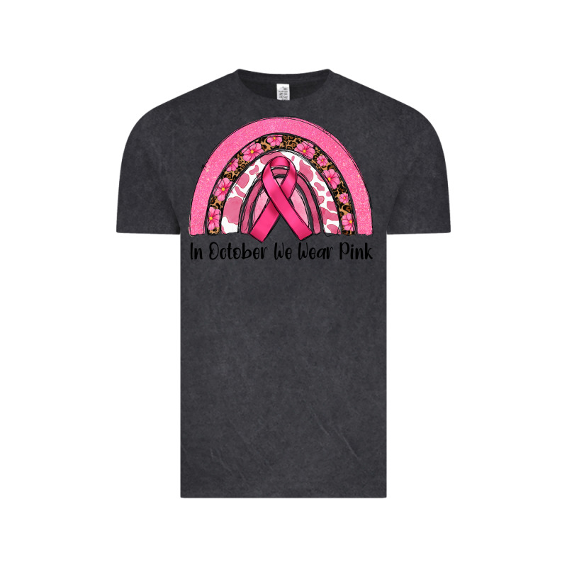 In October We Wear Pink Vintage Tee by RanaPortraitStore | Teevron