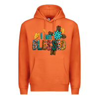 Carrot I Am Blessed Cross Premium Hoodie - BundleAndBundleShop