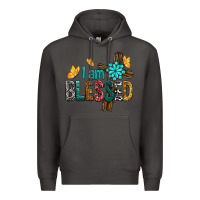 Smoke I Am Blessed Cross Premium Hoodie - BundleAndBundleShop