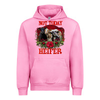 Fuchsia Pink Not Today Heifer Urban Hoodie - Bettercallsaul