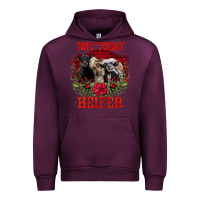 Mauve Wine Not Today Heifer Urban Hoodie - Bettercallsaul