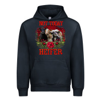 Navy Not Today Heifer Urban Hoodie - Bettercallsaul