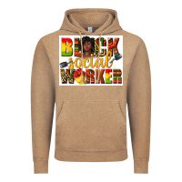 Vintage Coffee black social worker Vintage Hoodie - texasbilliewilder