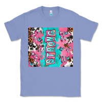 Colony Blue breast cancer awareness strong Classic Tee - AdoDesignShop