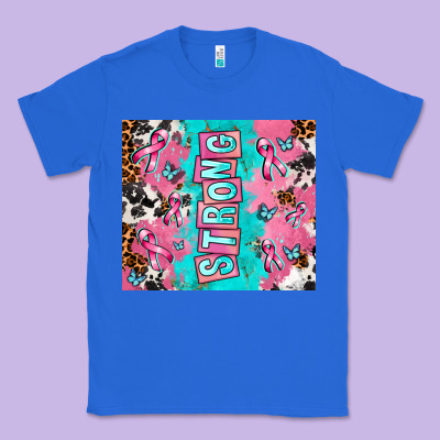 Breast Cancer Awareness Strong Classic Tee Designed By Adodesignshop