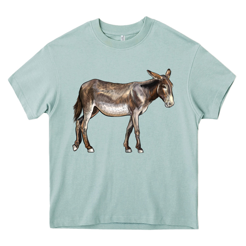 American Mammoth Jackstock Donkey Heavy Core Tee by LillyAllenDesigns | Teevron