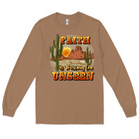 Toasted Coconut faith is trusting the unseen Long Sleeve Tee - JahusDesignShop