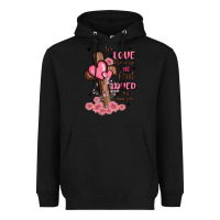 Valentine Cross Heavyweight Hoodie | Teevron