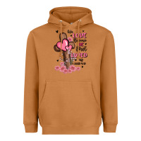 Meerkat valentine cross Heavyweight Hoodie - MaliasSmallBusiness