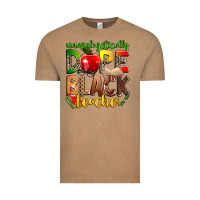 Vintage Coffee unapologetically dope black teacher Vintage Tee - Zillion Design Studio