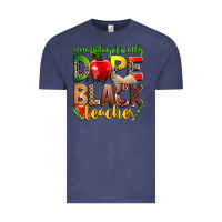 Vintage Denim unapologetically dope black teacher Vintage Tee - Zillion Design Studio