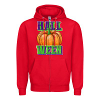 Red hall o ween Zipper Hoodie - JahusDesignShop