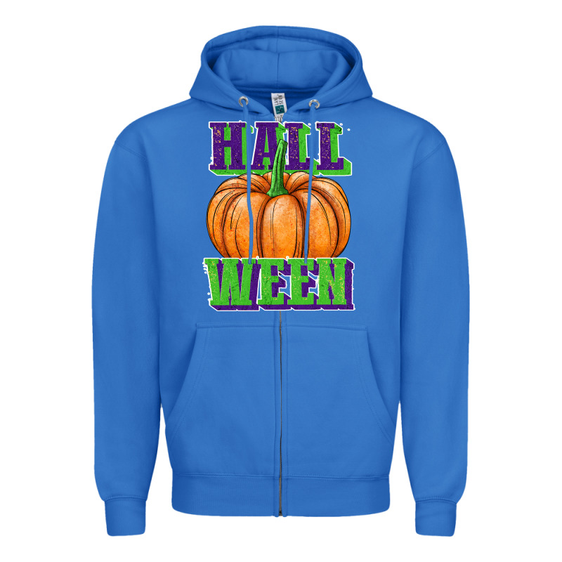 Hall O Ween Zipper Hoodie by JahusDesignShop | Teevron