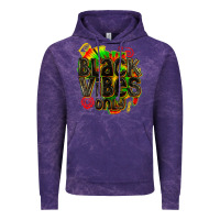 Cloud Purple black vibes only Vintage Hoodie - texasbilliewilder